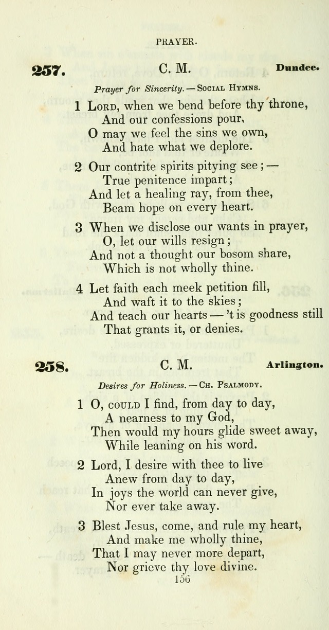 The Christian Melodist: a new collection of hymns for social religious worship page 158