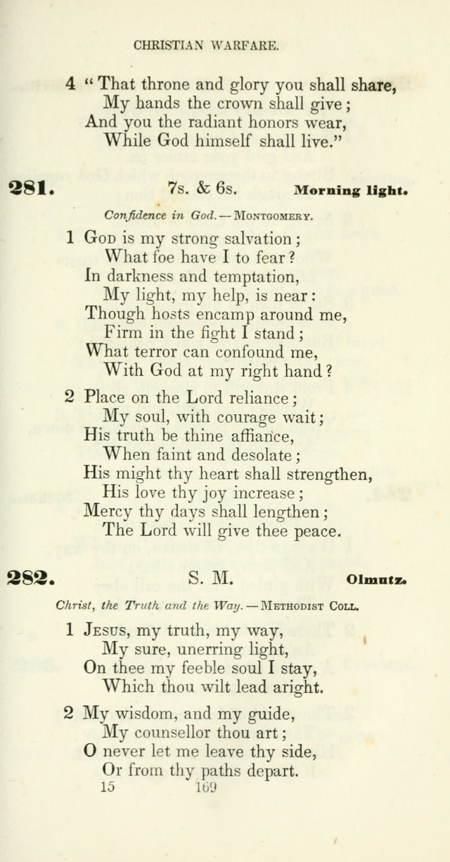 The Christian Melodist: a new collection of hymns for social religious worship page 171