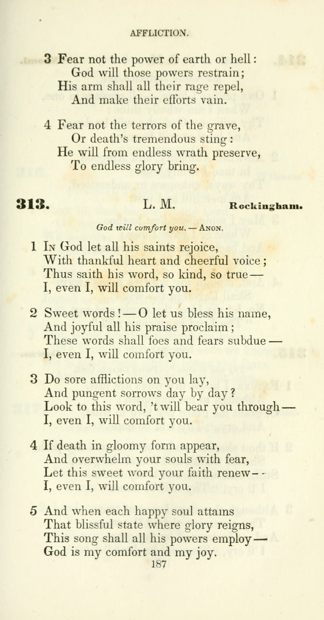 The Christian Melodist: a new collection of hymns for social religious worship page 189