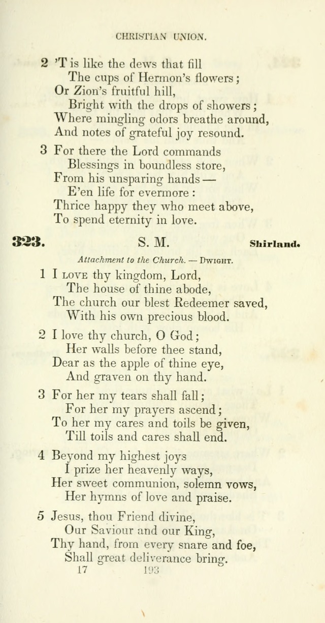 The Christian Melodist: a new collection of hymns for social religious worship page 195