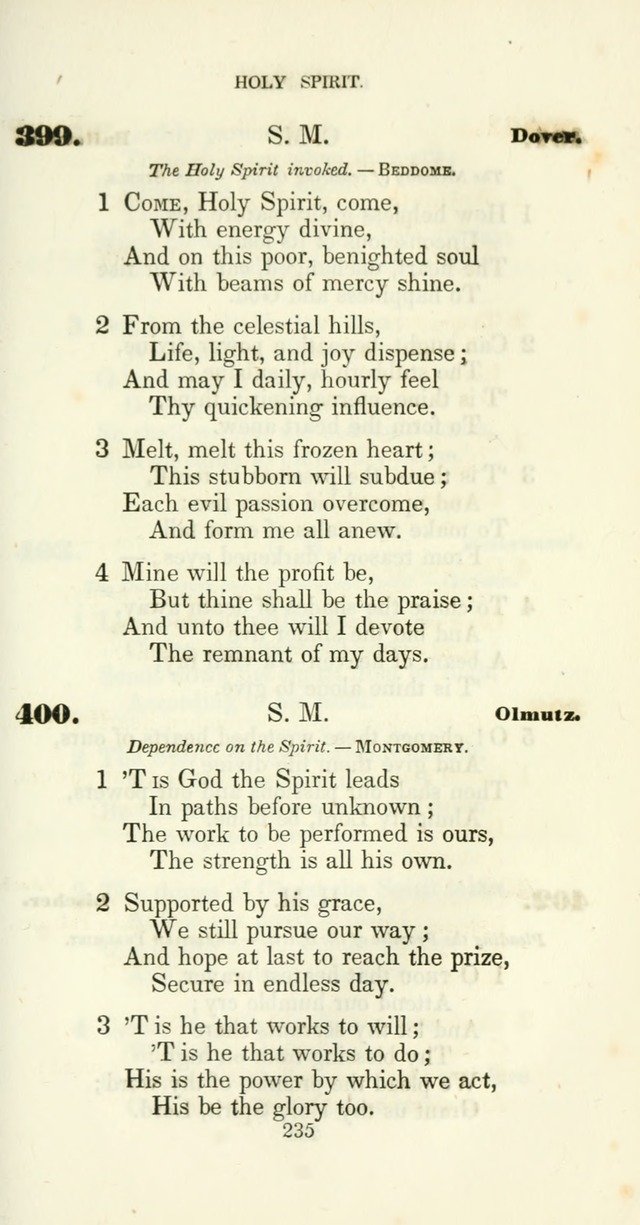 The Christian Melodist: a new collection of hymns for social religious worship page 237