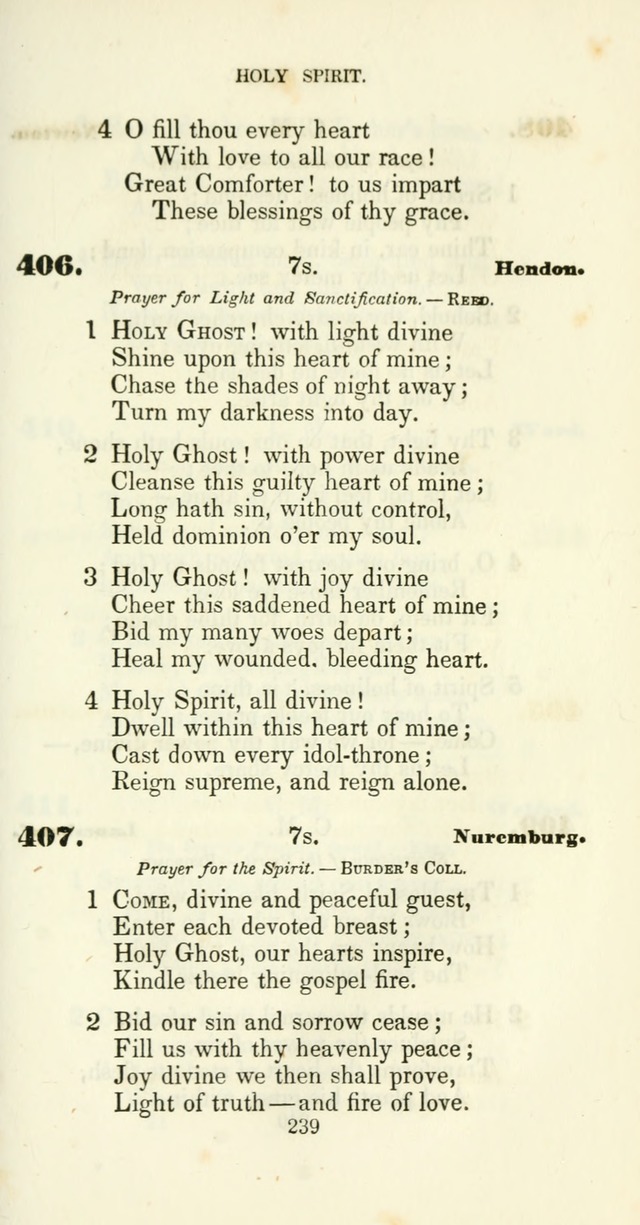 The Christian Melodist: a new collection of hymns for social religious worship page 241