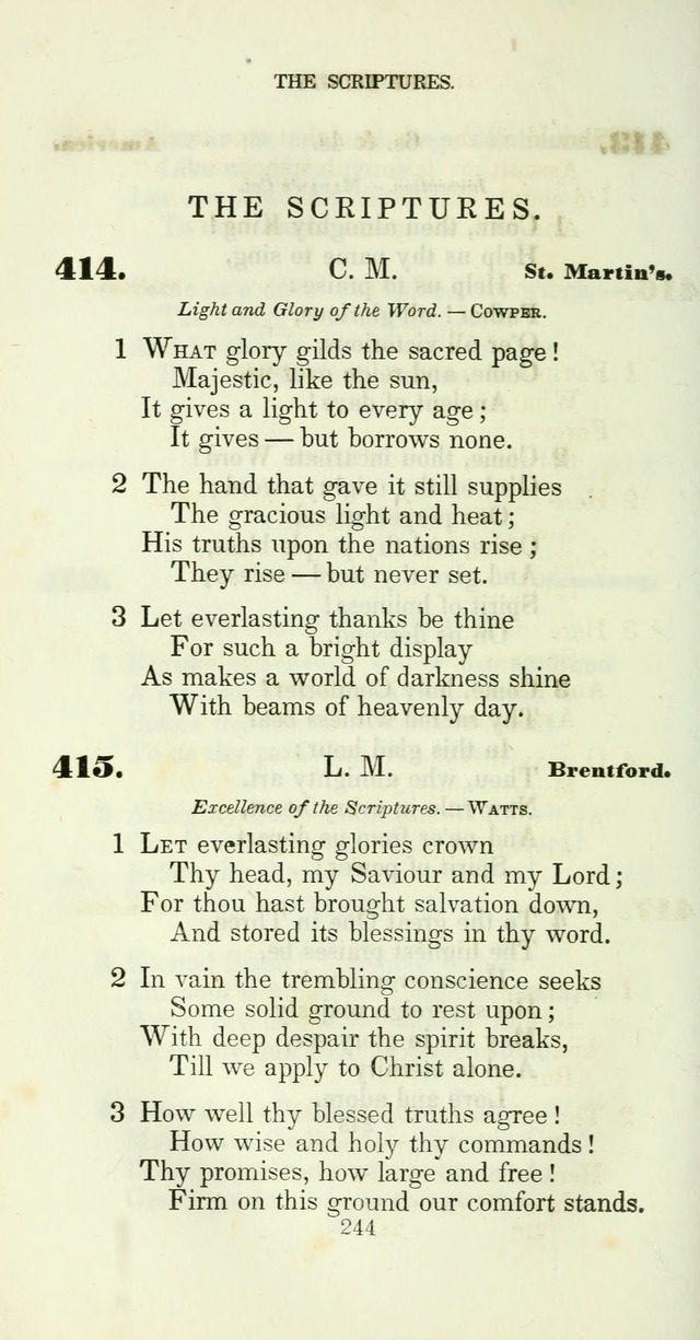 The Christian Melodist: a new collection of hymns for social religious worship page 246