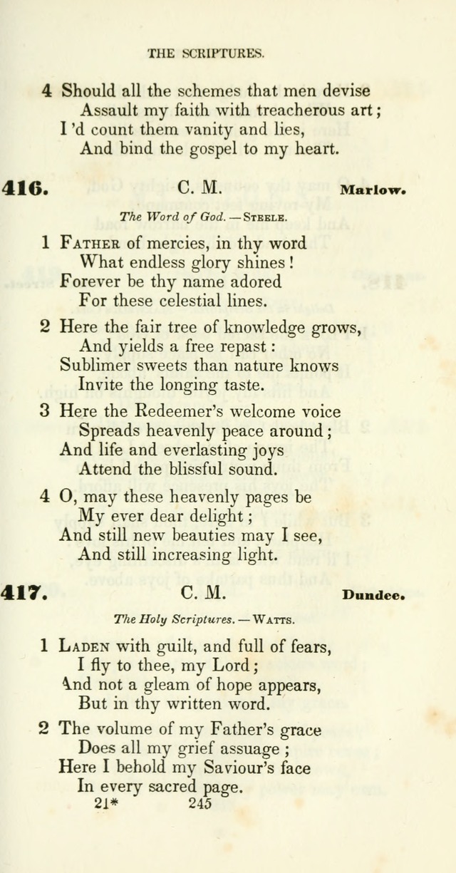 The Christian Melodist: a new collection of hymns for social religious worship page 247