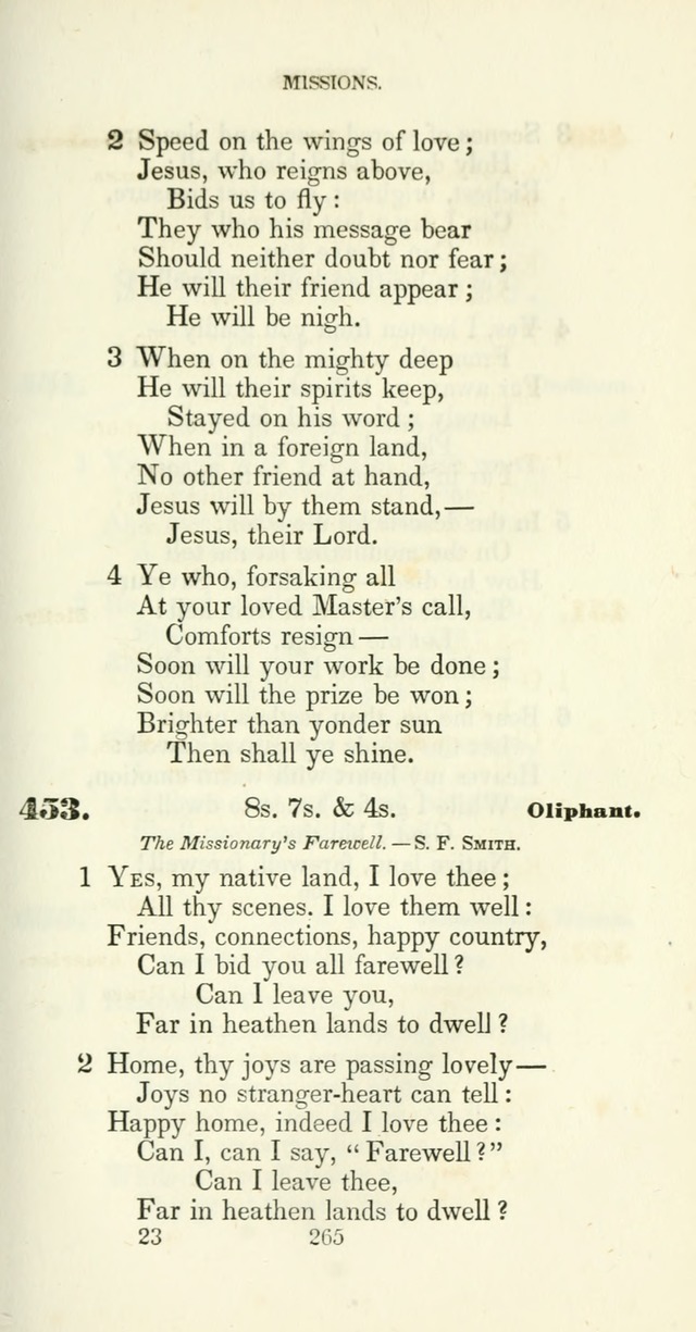 The Christian Melodist: a new collection of hymns for social religious worship page 267