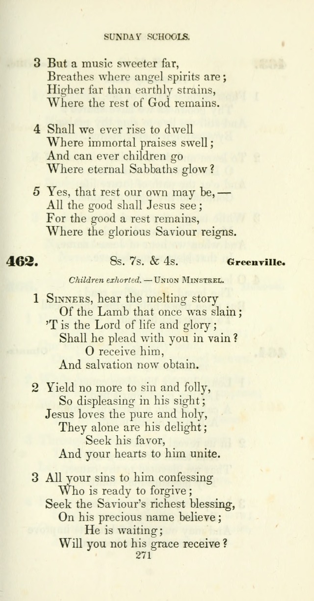 The Christian Melodist: a new collection of hymns for social religious worship page 273