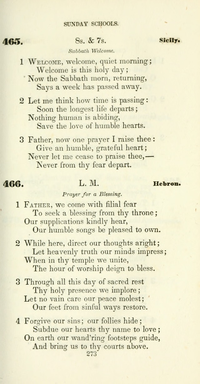 The Christian Melodist: a new collection of hymns for social religious worship page 275