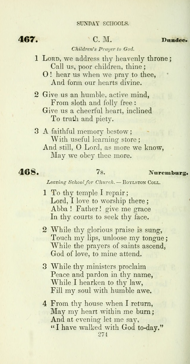 The Christian Melodist: a new collection of hymns for social religious worship page 276