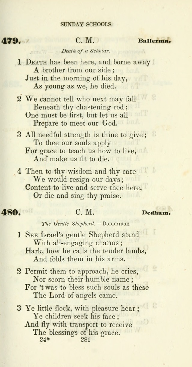 The Christian Melodist: a new collection of hymns for social religious worship page 285