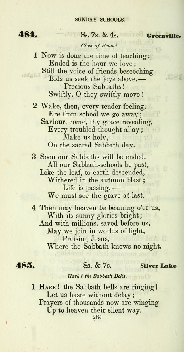 The Christian Melodist: a new collection of hymns for social religious worship page 288