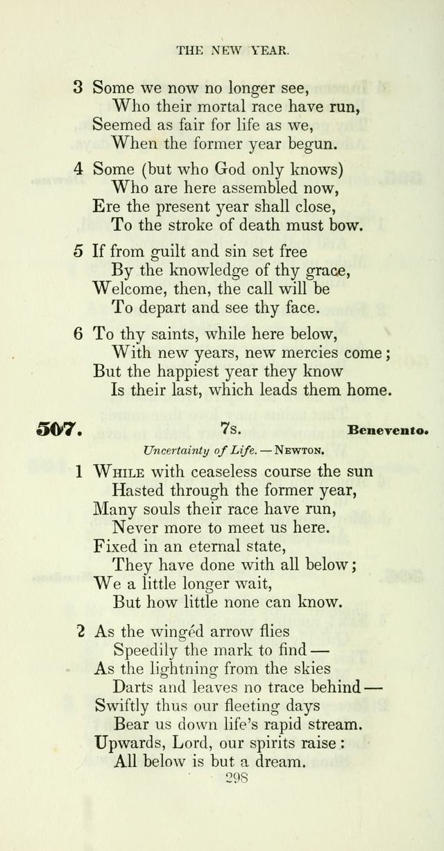 The Christian Melodist: a new collection of hymns for social religious worship page 302