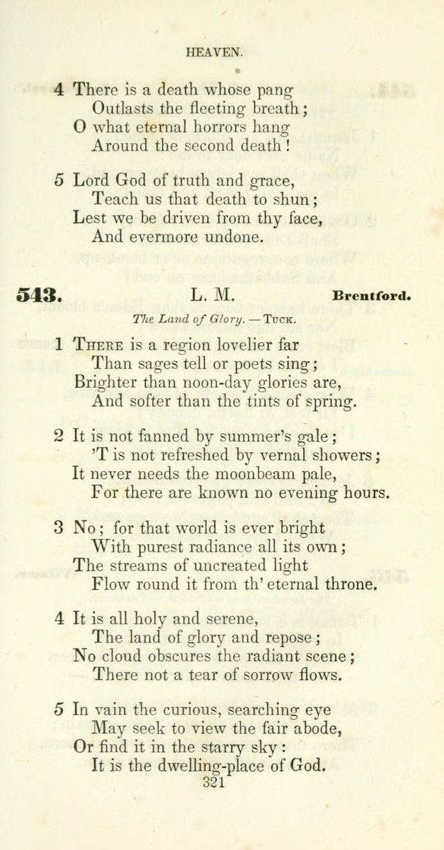 The Christian Melodist: a new collection of hymns for social religious worship page 325