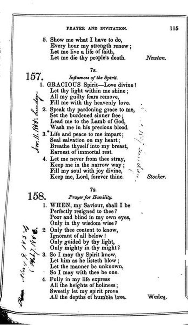 Christian Melodies: a selection of hymns and tunes designed for social and private worship in the lecture-room and the family page 114