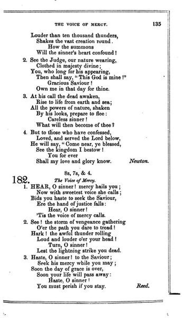 Christian Melodies: a selection of hymns and tunes designed for social and private worship in the lecture-room and the family page 134