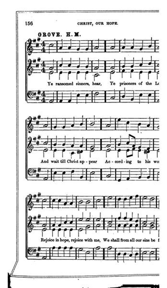 Christian Melodies: a selection of hymns and tunes designed for social and private worship in the lecture-room and the family page 155