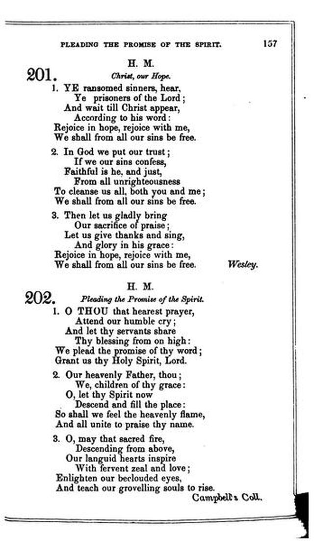 Christian Melodies: a selection of hymns and tunes designed for social and private worship in the lecture-room and the family page 156