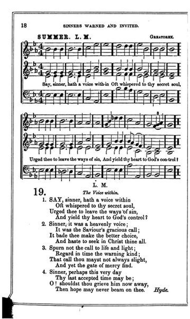 Christian Melodies: a selection of hymns and tunes designed for social and private worship in the lecture-room and the family page 17