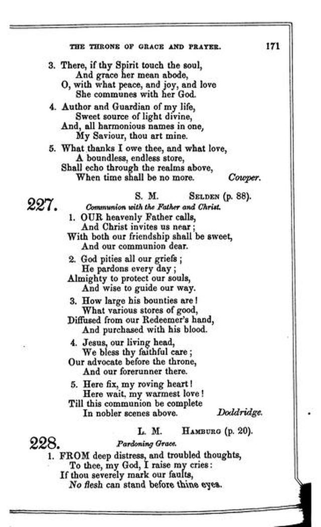 Christian Melodies: a selection of hymns and tunes designed for social and private worship in the lecture-room and the family page 170