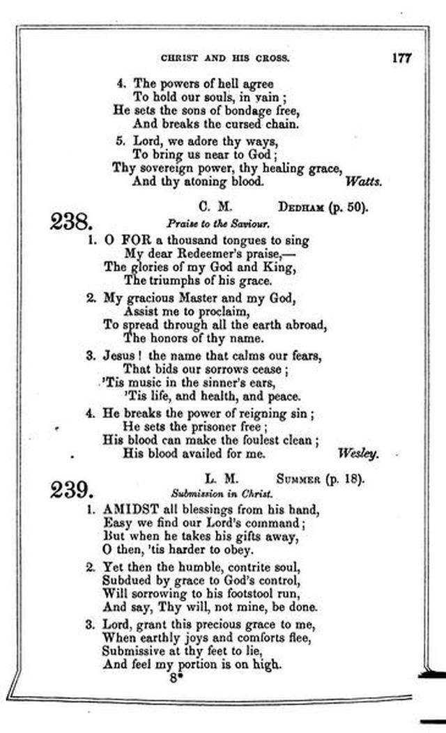 Christian Melodies: a selection of hymns and tunes designed for social and private worship in the lecture-room and the family page 176