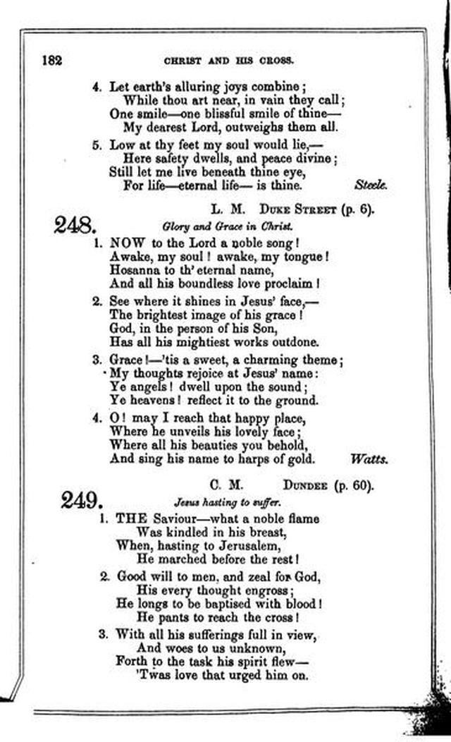 Christian Melodies: a selection of hymns and tunes designed for social and private worship in the lecture-room and the family page 181