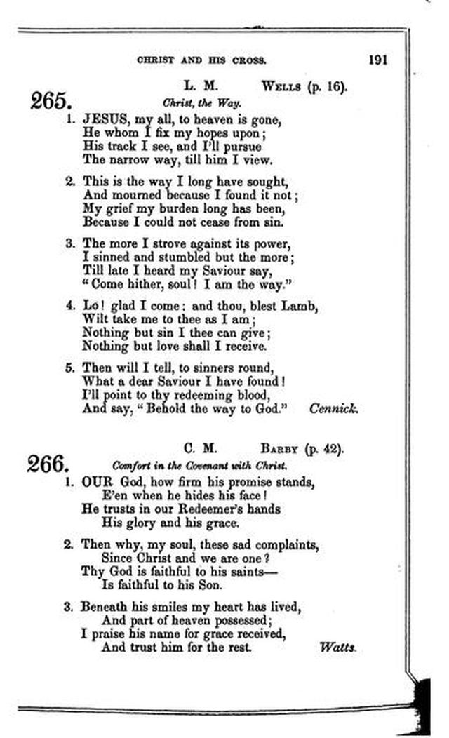 Christian Melodies: a selection of hymns and tunes designed for social and private worship in the lecture-room and the family page 190