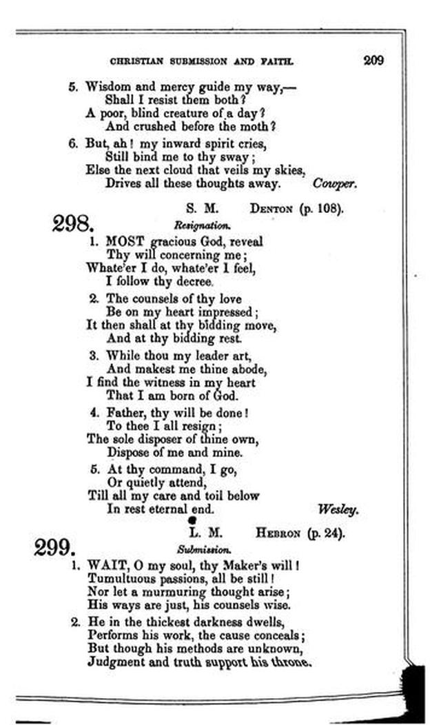 Christian Melodies: a selection of hymns and tunes designed for social and private worship in the lecture-room and the family page 208