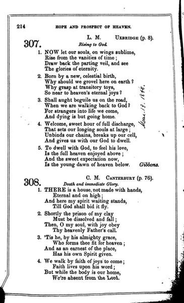 Christian Melodies: a selection of hymns and tunes designed for social and private worship in the lecture-room and the family page 213