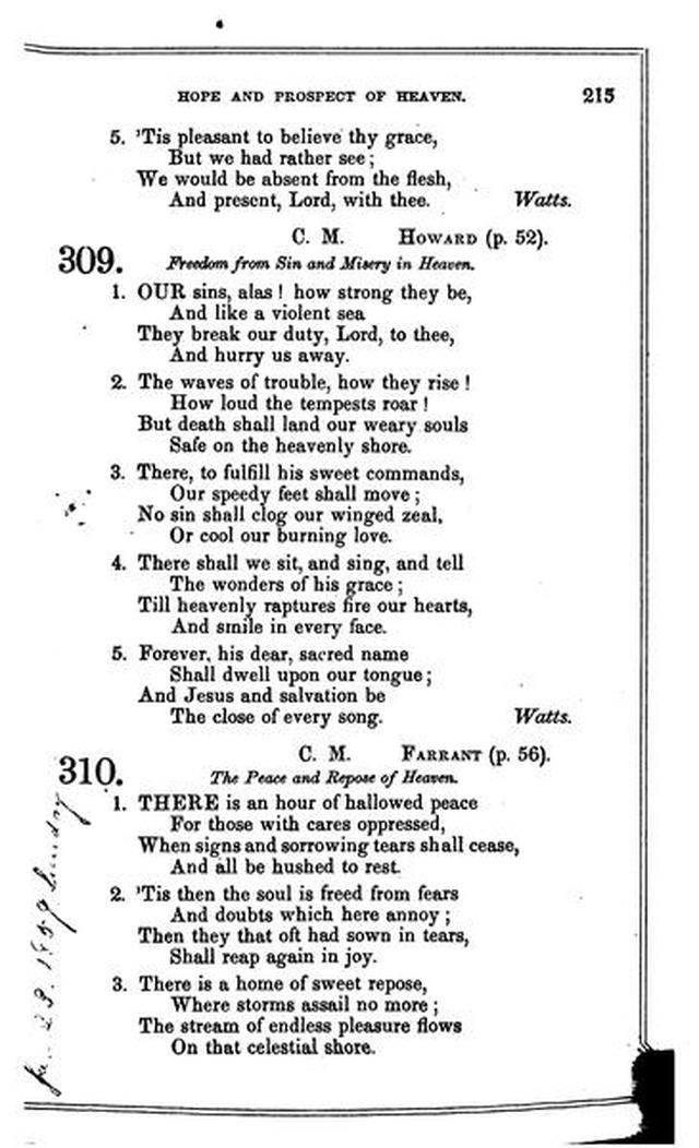 Christian Melodies: a selection of hymns and tunes designed for social and private worship in the lecture-room and the family page 214