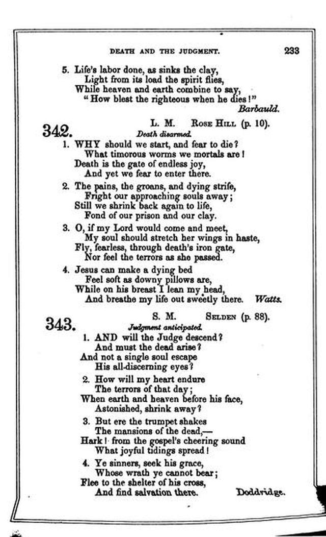 Christian Melodies: a selection of hymns and tunes designed for social and private worship in the lecture-room and the family page 232