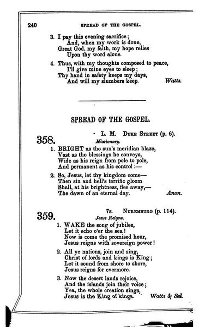 Christian Melodies: a selection of hymns and tunes designed for social and private worship in the lecture-room and the family page 239