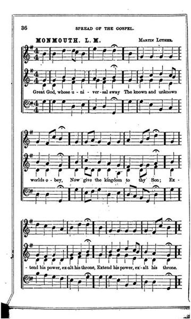 Christian Melodies: a selection of hymns and tunes designed for social and private worship in the lecture-room and the family page 35