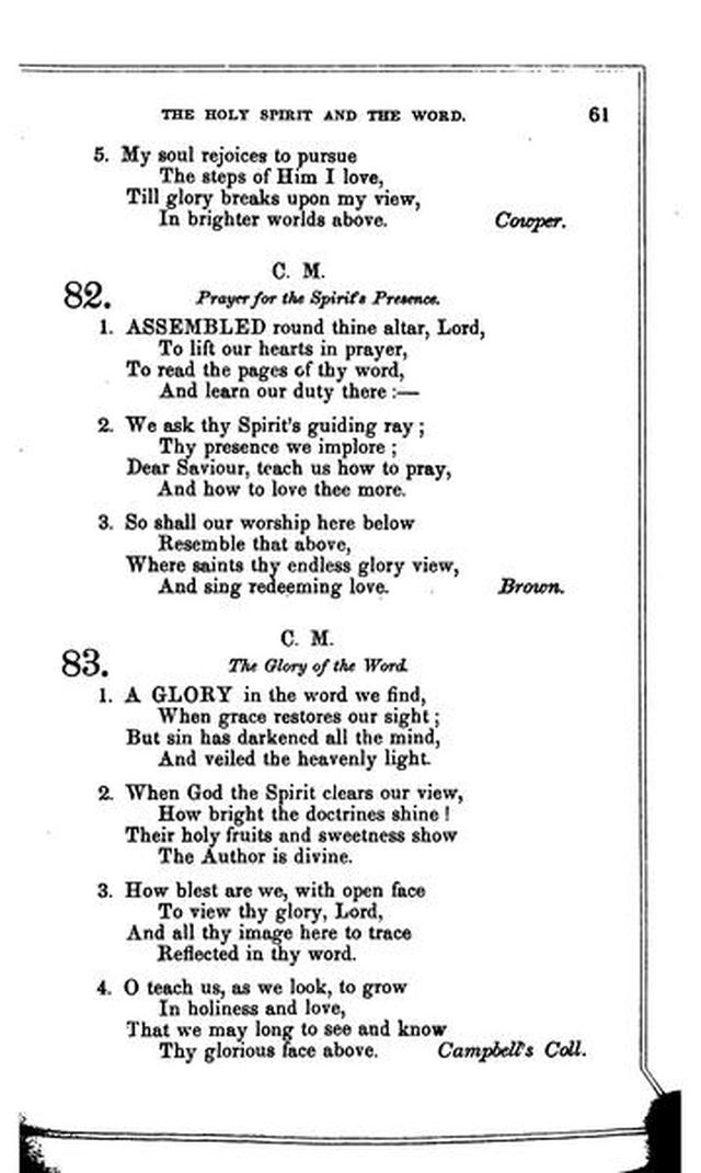 Christian Melodies: a selection of hymns and tunes designed for social and private worship in the lecture-room and the family page 60