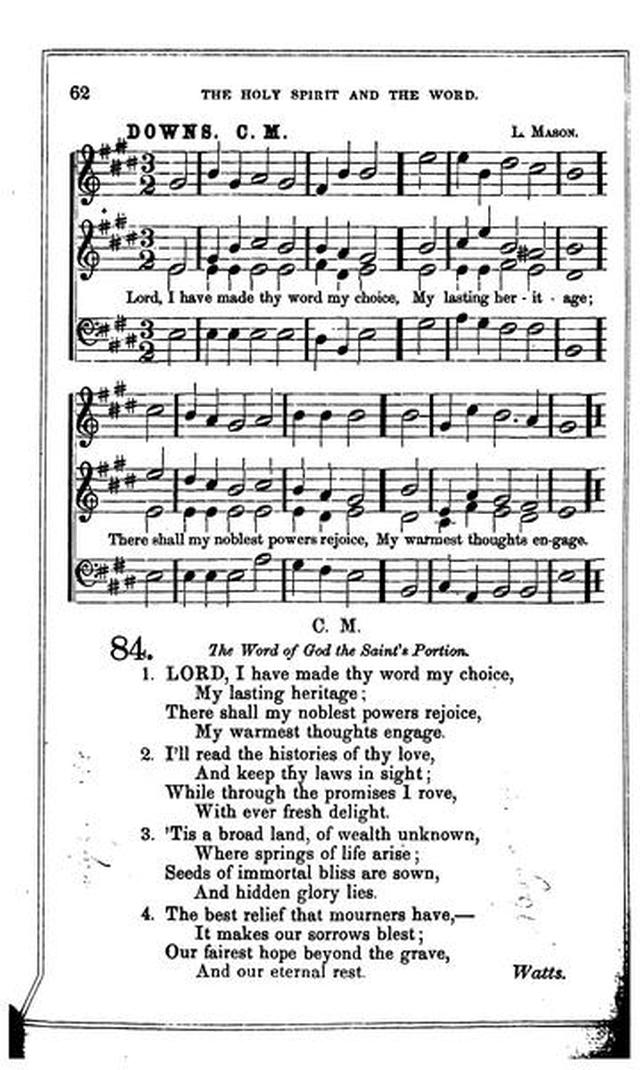 Christian Melodies: a selection of hymns and tunes designed for social and private worship in the lecture-room and the family page 61