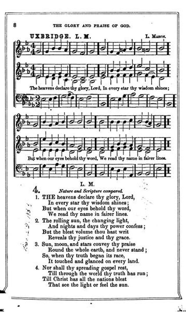 Christian Melodies: a selection of hymns and tunes designed for social and private worship in the lecture-room and the family page 7