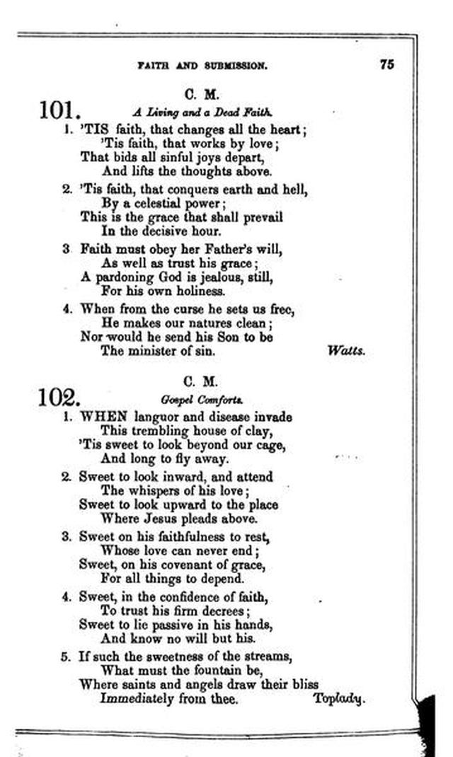 Christian Melodies: a selection of hymns and tunes designed for social and private worship in the lecture-room and the family page 74