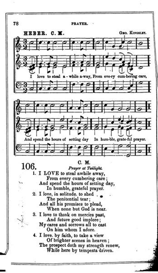 Christian Melodies: a selection of hymns and tunes designed for social and private worship in the lecture-room and the family page 77