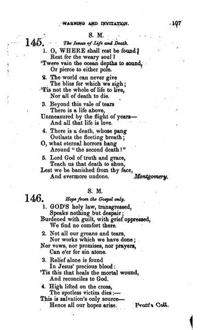 Christian Melodies: a selection of hymns and tunes designed for social and private worship in the lecture-room and the family (2nd ed.) page 106