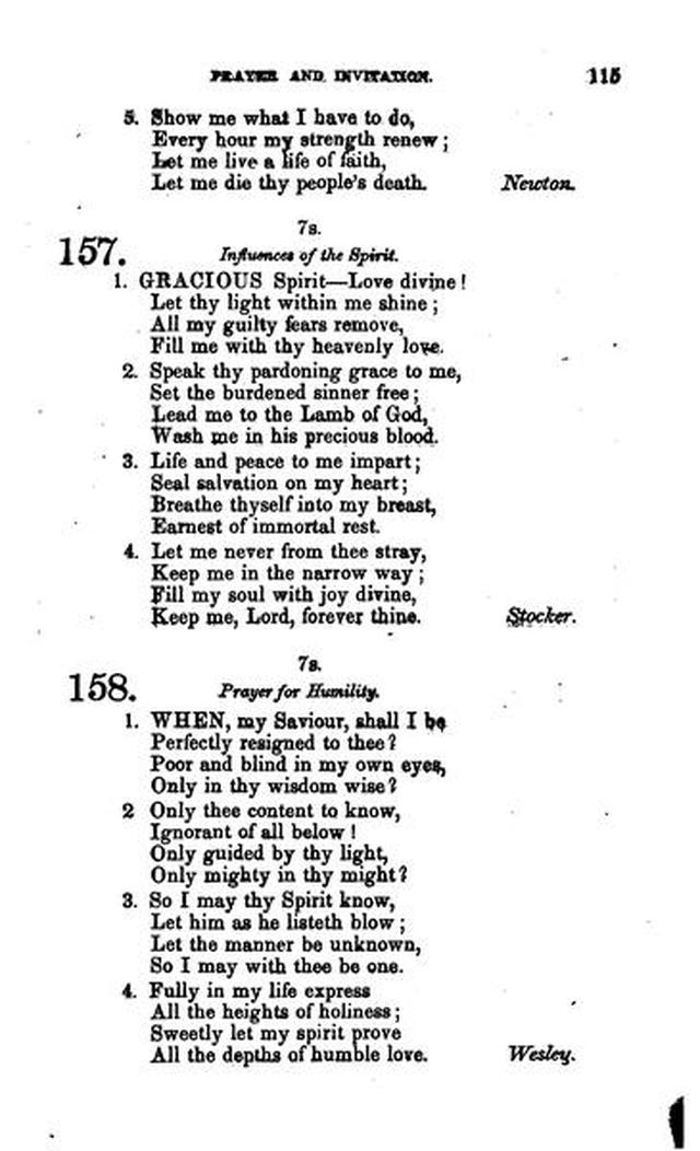 Christian Melodies: a selection of hymns and tunes designed for social and private worship in the lecture-room and the family (2nd ed.) page 114