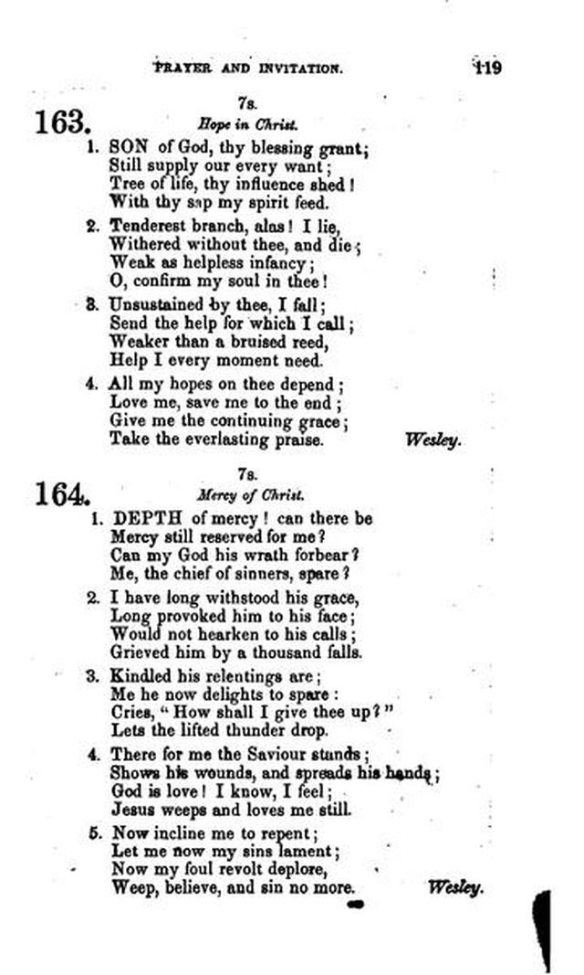 Christian Melodies: a selection of hymns and tunes designed for social and private worship in the lecture-room and the family (2nd ed.) page 118