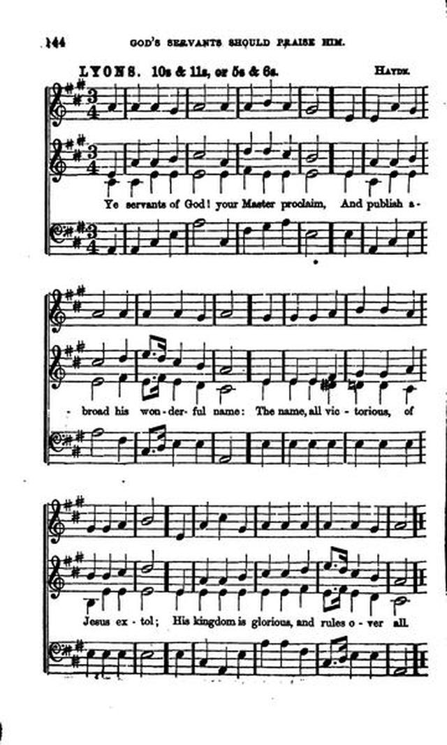 Christian Melodies: a selection of hymns and tunes designed for social and private worship in the lecture-room and the family (2nd ed.) page 143