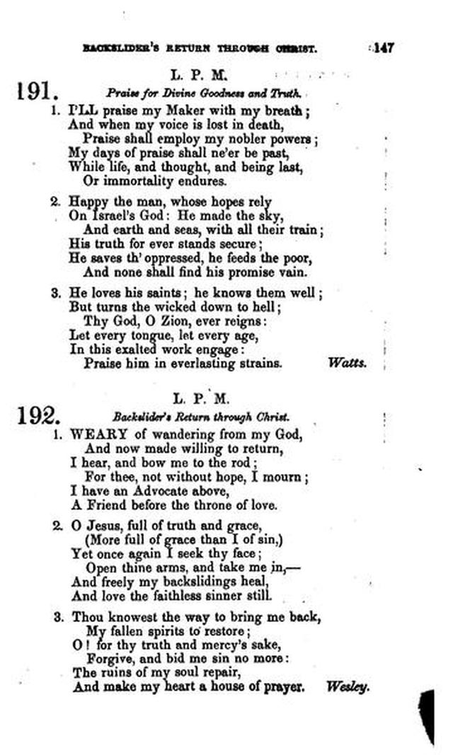 Christian Melodies: a selection of hymns and tunes designed for social and private worship in the lecture-room and the family (2nd ed.) page 146