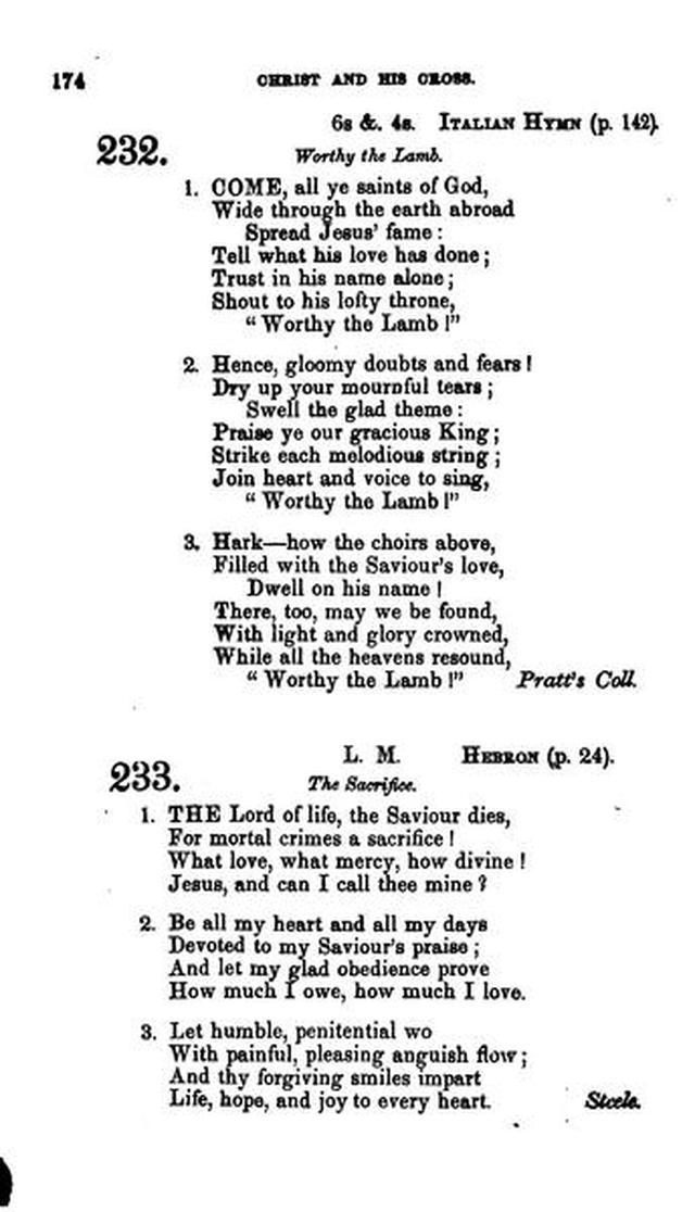 Christian Melodies: a selection of hymns and tunes designed for social and private worship in the lecture-room and the family (2nd ed.) page 173