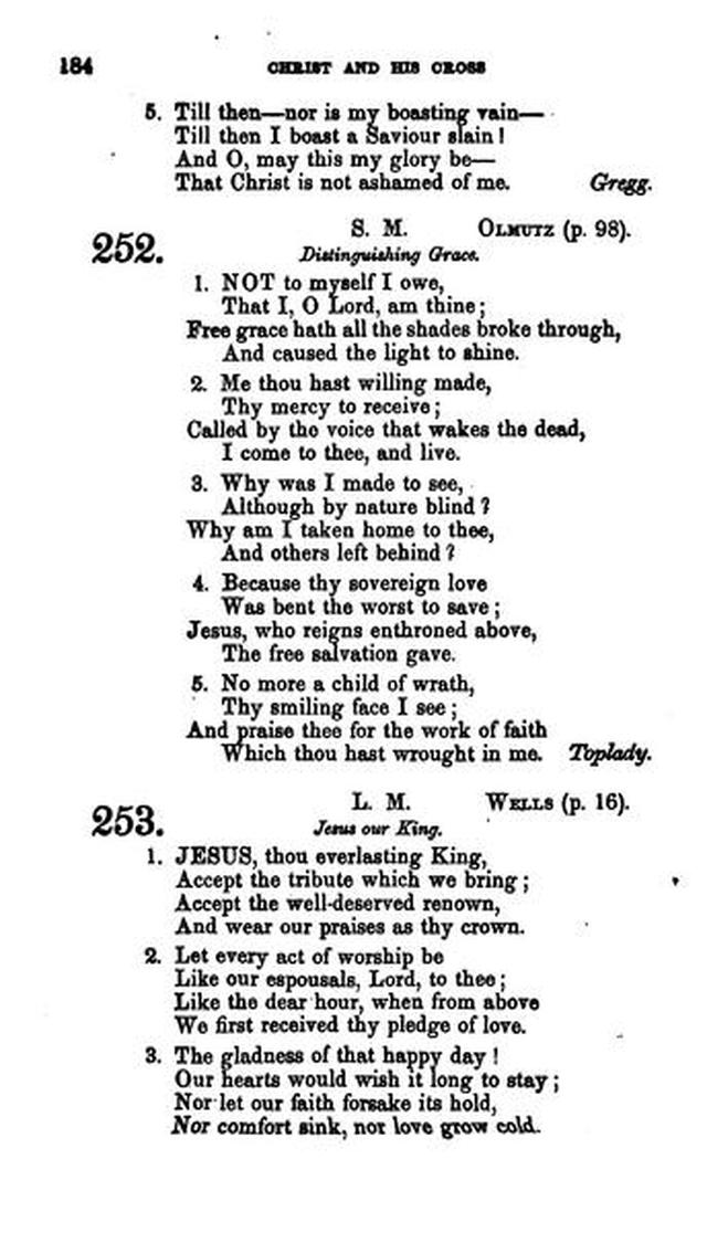 Christian Melodies: a selection of hymns and tunes designed for social and private worship in the lecture-room and the family (2nd ed.) page 183