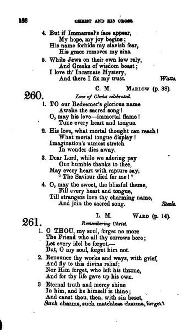 Christian Melodies: a selection of hymns and tunes designed for social and private worship in the lecture-room and the family (2nd ed.) page 187