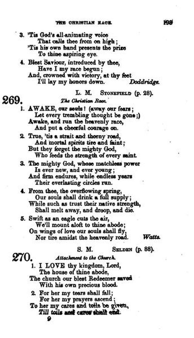 Christian Melodies: a selection of hymns and tunes designed for social and private worship in the lecture-room and the family (2nd ed.) page 192