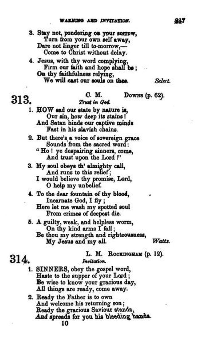 Christian Melodies: a selection of hymns and tunes designed for social and private worship in the lecture-room and the family (2nd ed.) page 216