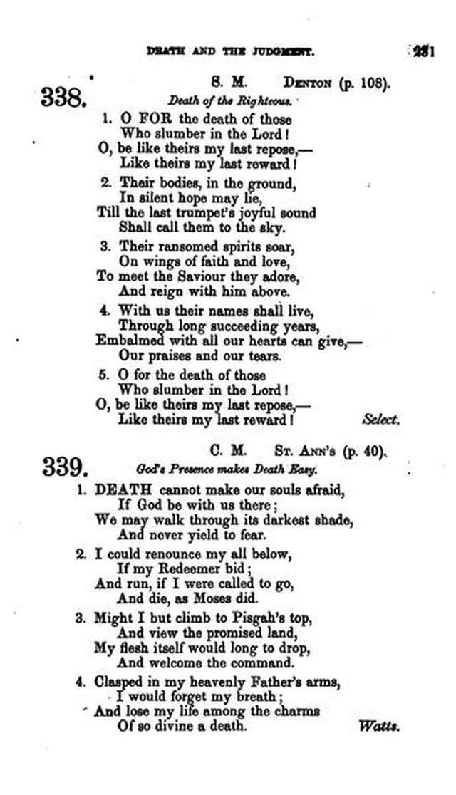 Christian Melodies: a selection of hymns and tunes designed for social and private worship in the lecture-room and the family (2nd ed.) page 230