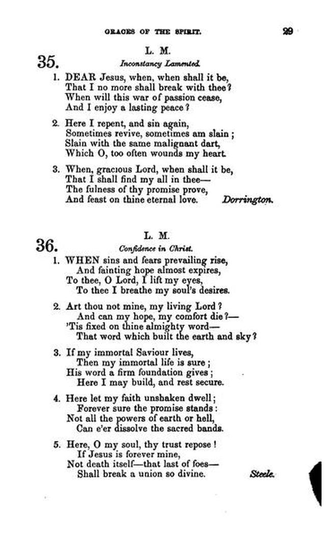 Christian Melodies: a selection of hymns and tunes designed for social and private worship in the lecture-room and the family (2nd ed.) page 28