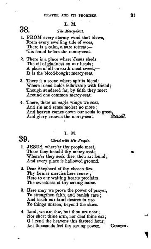 Christian Melodies: a selection of hymns and tunes designed for social and private worship in the lecture-room and the family (2nd ed.) page 30