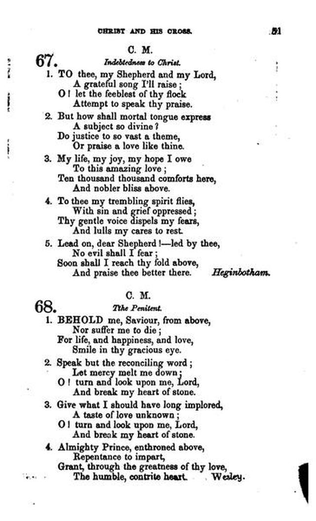 Christian Melodies: a selection of hymns and tunes designed for social and private worship in the lecture-room and the family (2nd ed.) page 50